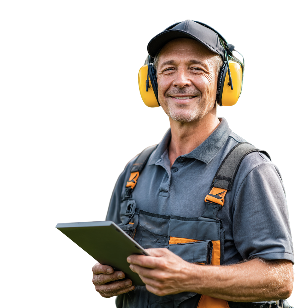 Green industries worker